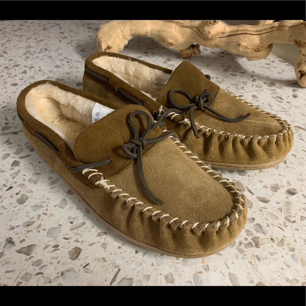 NEW J. Crew Men’s Loafer Moccasin Slippers
